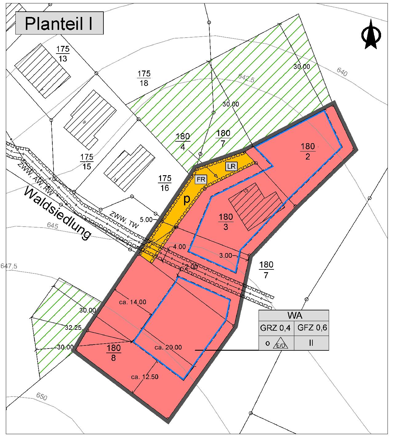 Bebauungsplan „Wohngebiet An Der Waldsiedlung“ In Lichtenau ...