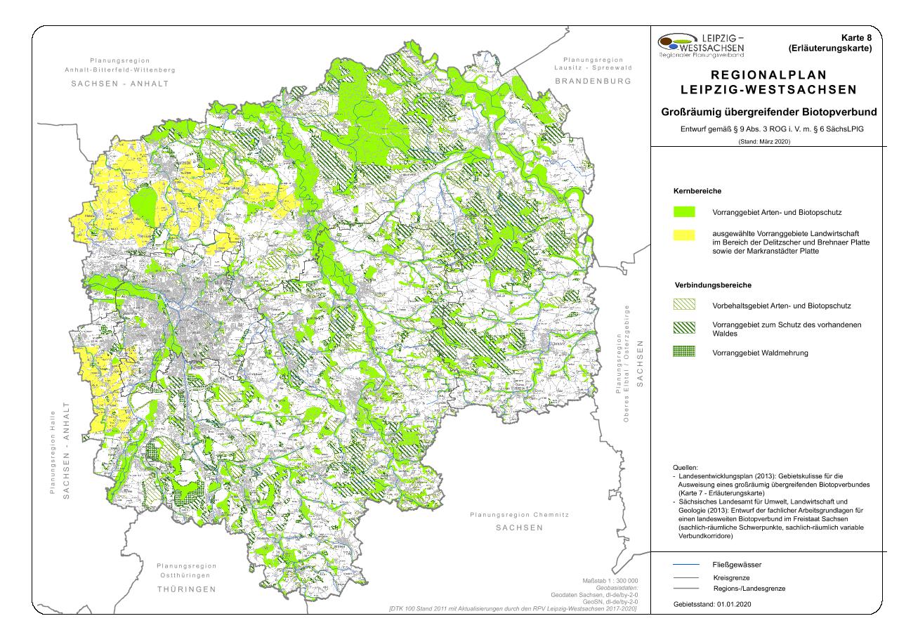 Karte 8 - Biotopverbund - Download