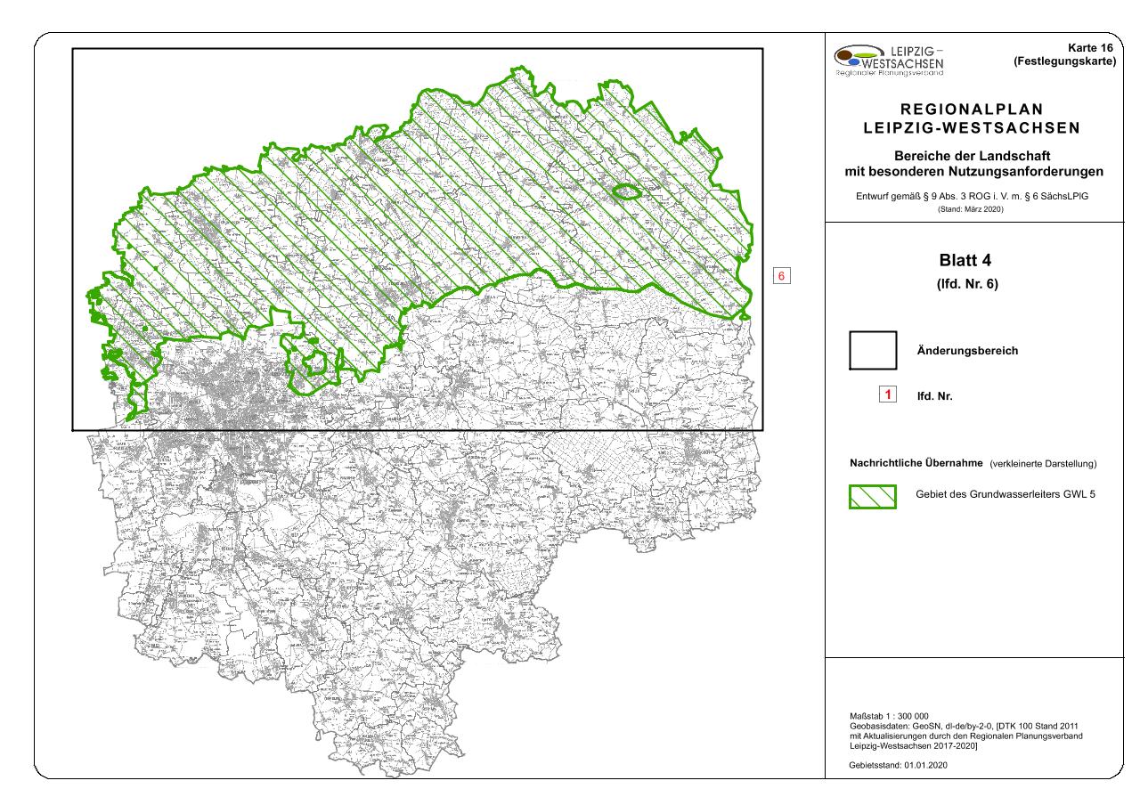 Karte 16 - Bereiche der Landschaft mit bes. Nutzungsanforderungen Blatt 4 - Download