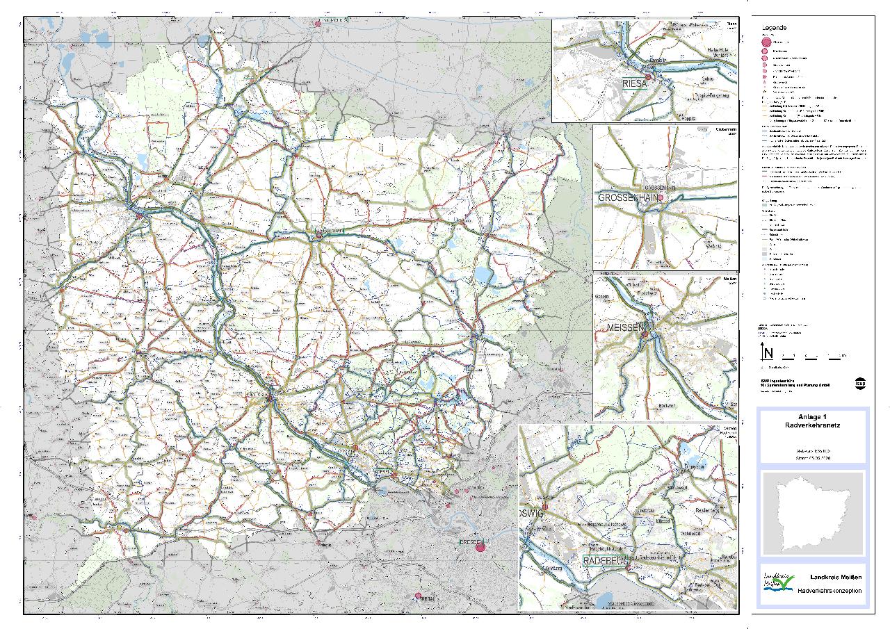 Vorschau Dokument: Kreisradverkehrskonzeption (KRVK) - download Dokument