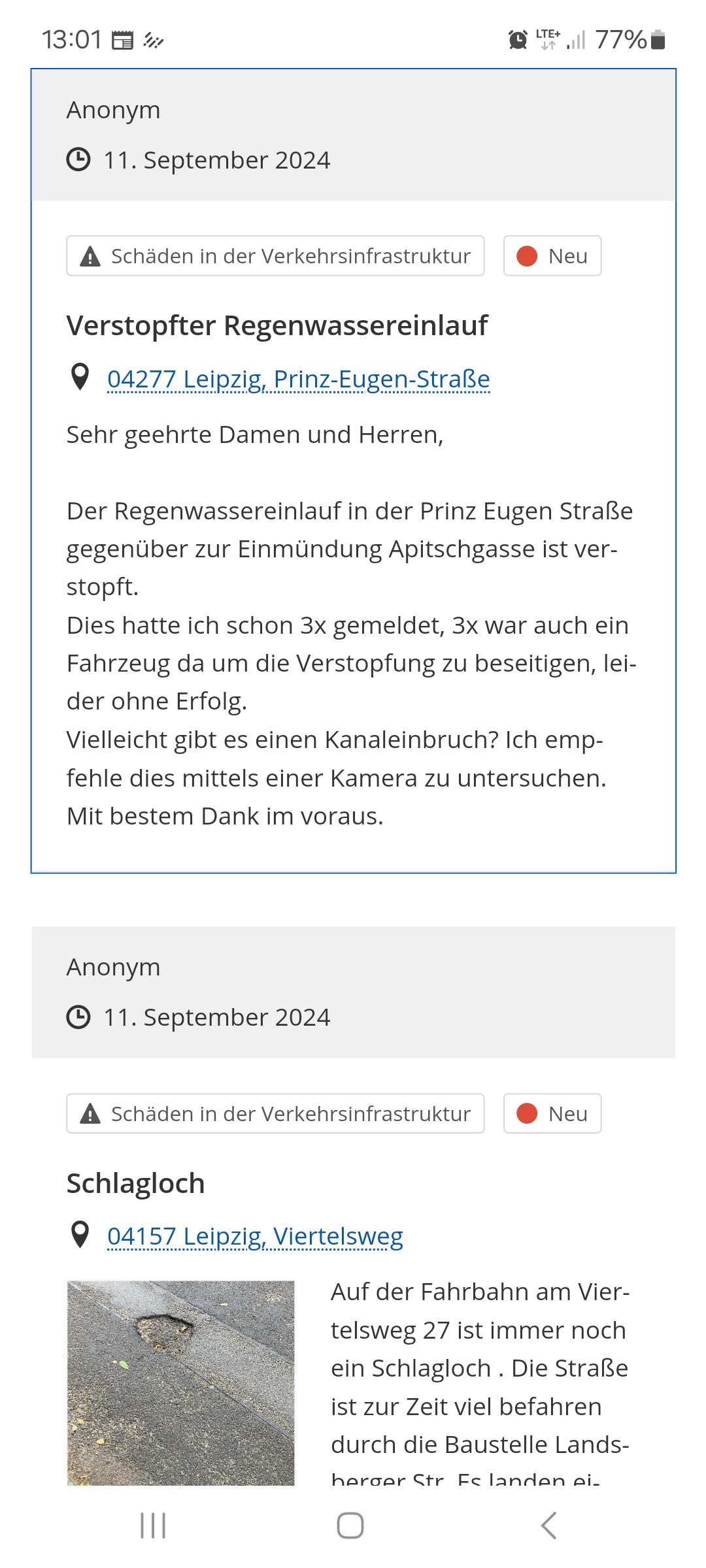 Bilder zur Meldung - öffne Lightbox