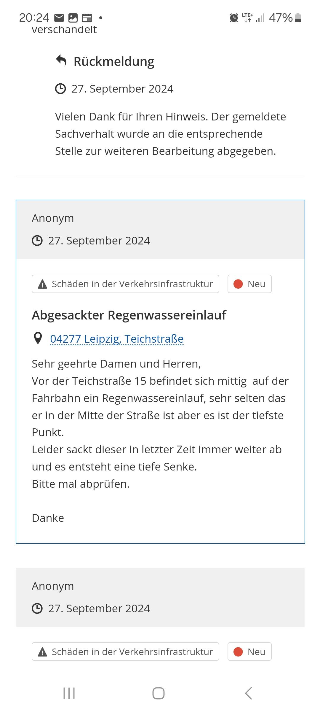 Bilder zur Meldung - öffne Lightbox