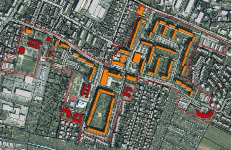 Abgrenzungsplan Allende-Viertel