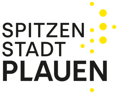 Logo: Spitzenstadt Plauen
