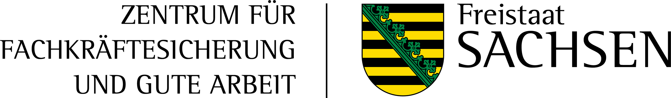 Logo: Zentrum für Fachkräftesicherung und Gute Arbeit Sachsen